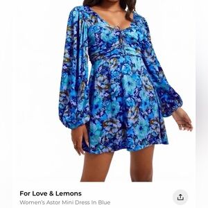 For Love & Lemons Astor Mini Dress